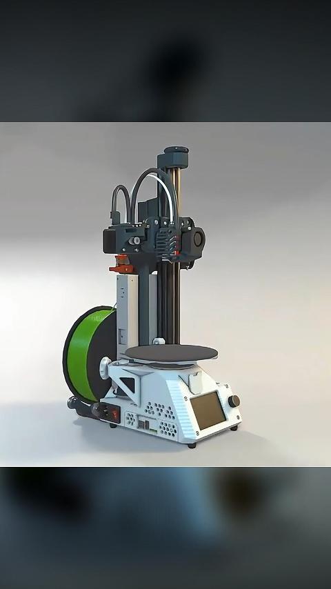 一款Mini紧凑型极坐标3D打印机