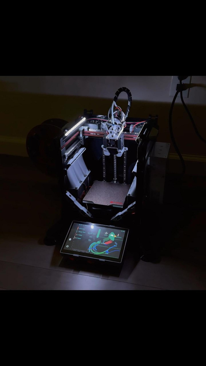 基于Voron 0.2R1改装的CoreXY高速3D打印机