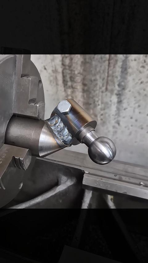 CNC另类玩儿法圆球开槽