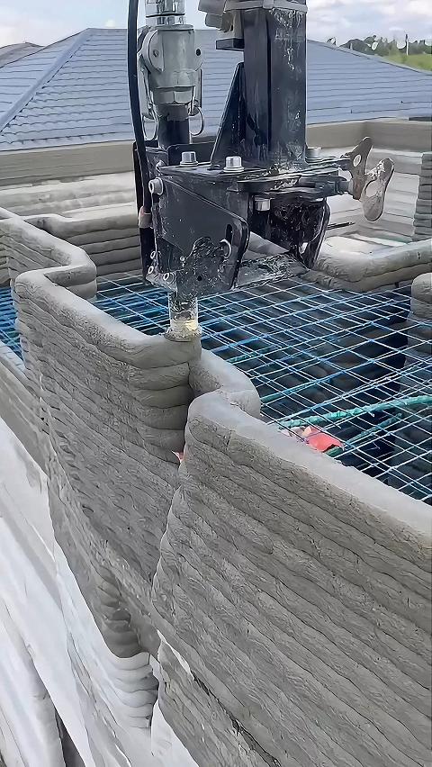 AI+3D打印未来房屋建造工艺