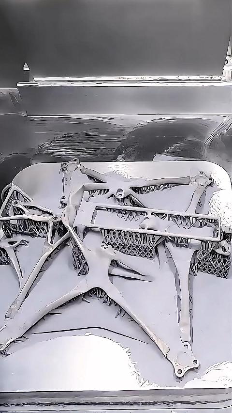 【未来工坊】揭秘金属3D打印无人机骨骼全流程