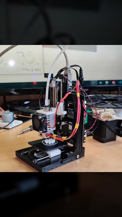 微型创作！掌上FDM 3D打印机 DVD Motor 3d Printer