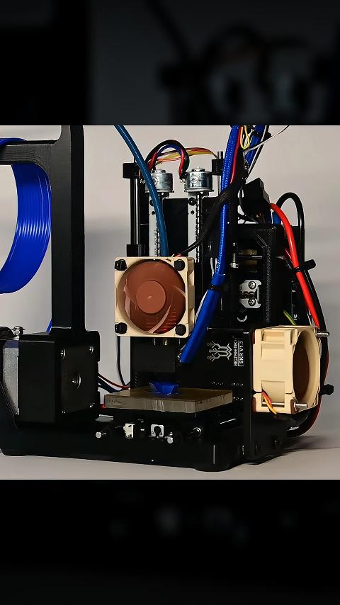 爱了，爱了！超迷你掌上3D打印机二代改进版 Mini DVD Motor 3D Printer