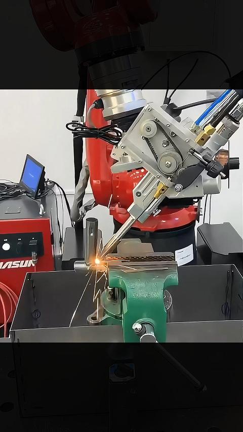 机械臂焊接机器人：灵活焊接，精准高效！