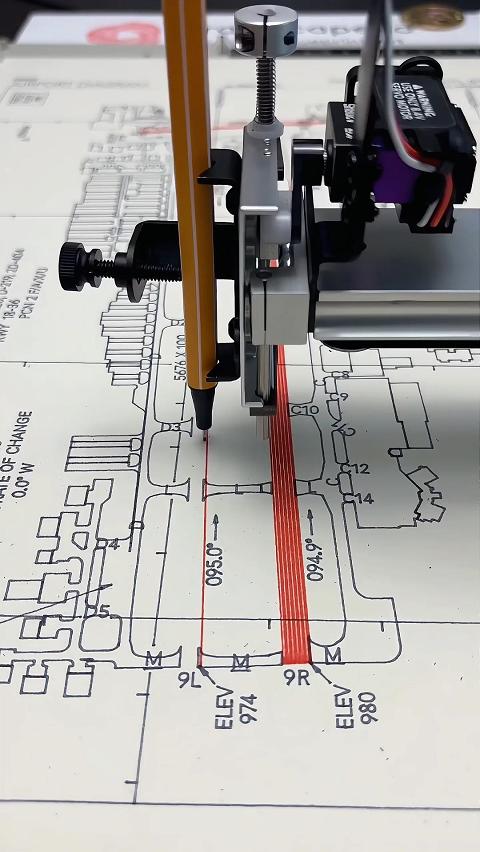 智能手写笔式绘图仪，一台搞定所有纸型！