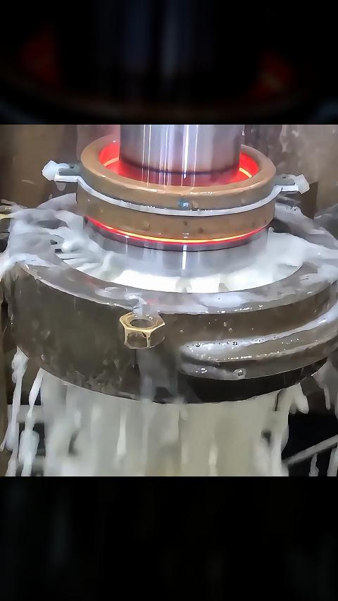 2.5mm精准硬化！单轴高频双线圈热处理