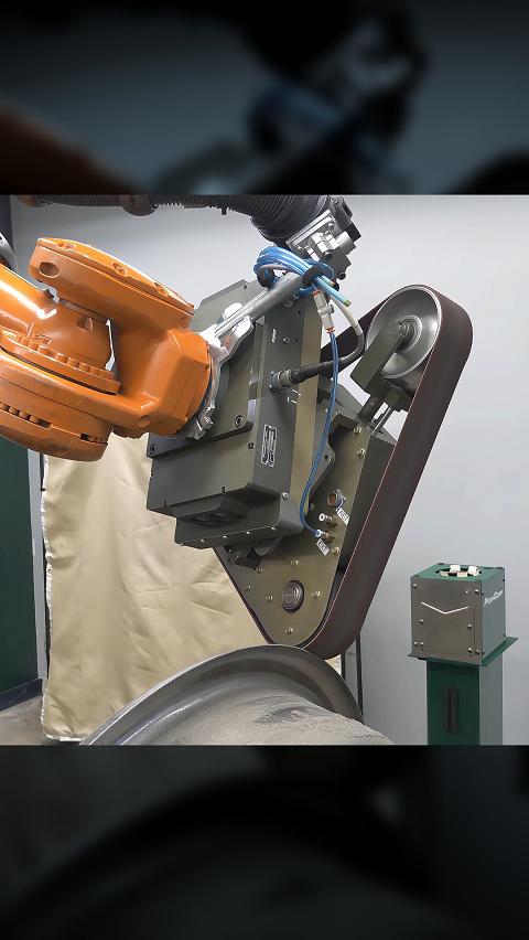 金属表面智能后处理工艺 三模式自适应打磨恒速恒压抛光