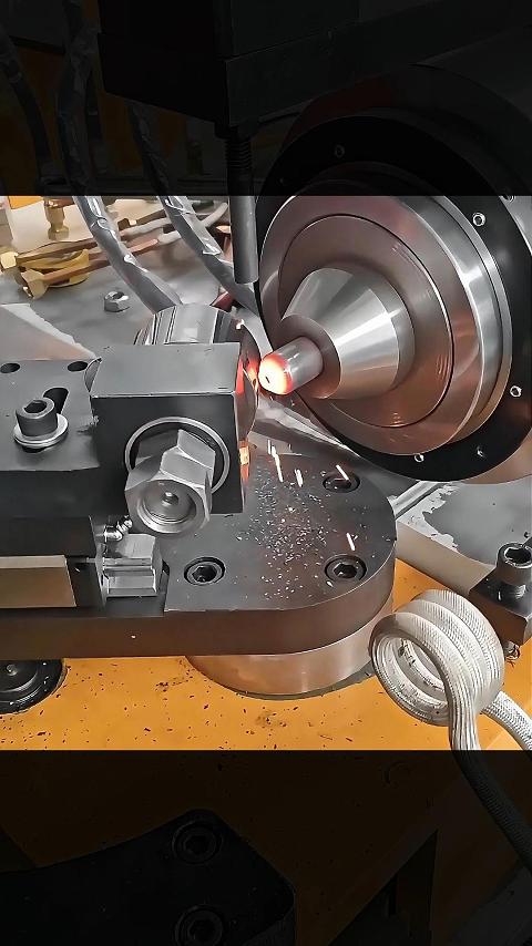 三秒密封！高频数控热旋封工艺 金属管的极致封印术