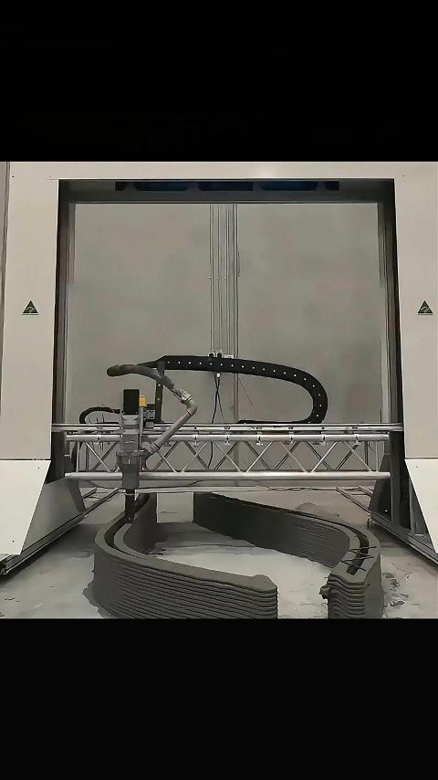 精准沉积，丝滑顺畅！新一代紧凑型龙门架混凝土3D打印机