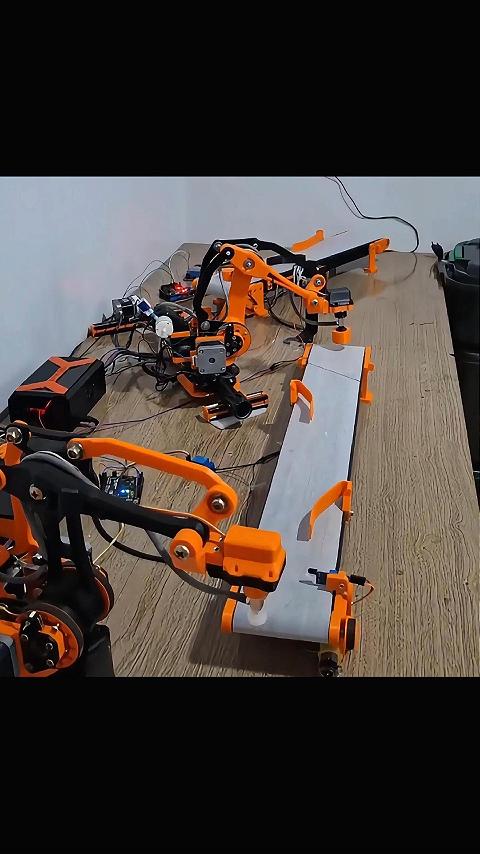 桌面上的“自动化工厂”演示