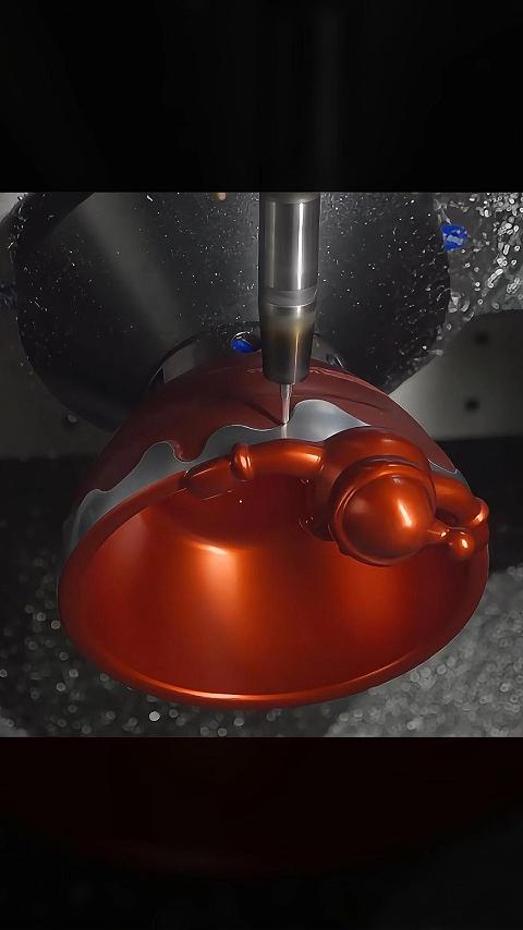 圣诞节数控人的浪漫！CNC圣诞老人糖果碗