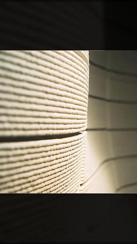 优秀！！全球首个混凝土3D打印电影工作室墙体